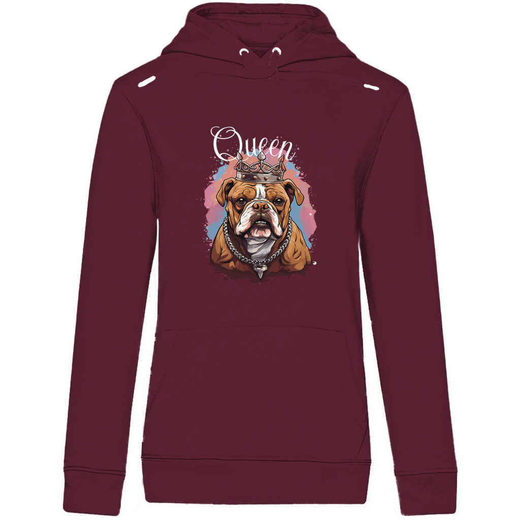 Queen - Bio-Hoodie für Damen