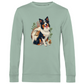 Dogs & Pines - Bio-Sweatshirt für Herren-Weihnachten