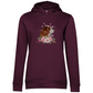 Flower Cavalier King Charles - Bio-Hoodie für Damen