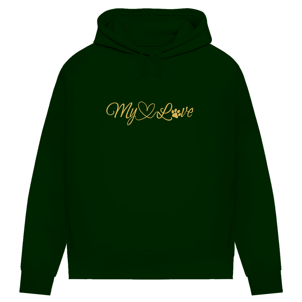 My Love - Bio-Hoodie für Damen