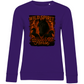 Black & Fire Horse - Bio-Sweatshirt für Damen