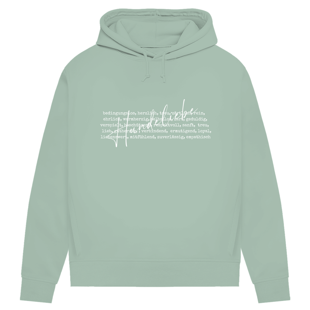 Hunde Liebe ist... - Bio-Hoodie für Damen