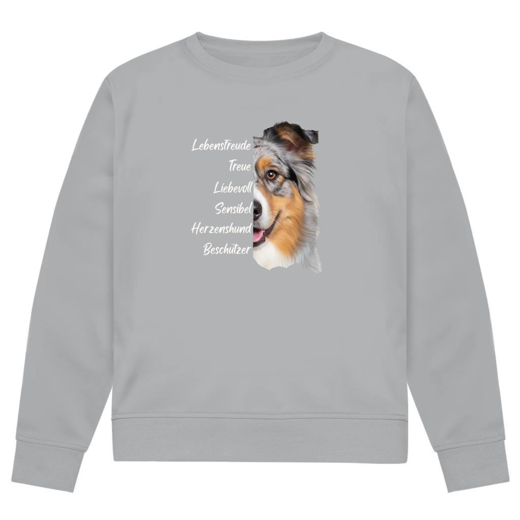 Australian Shepherd- Bio-Sweatshirt für Herren