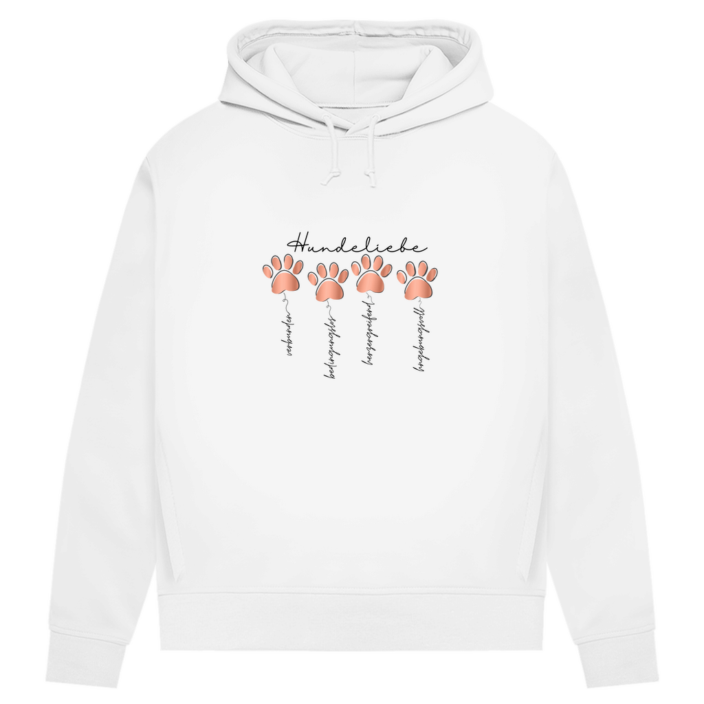 Hundeliebe - Bio-Hoodie für Damen