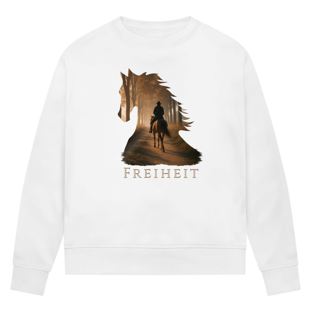 Freiheit - Bio-Sweatshirt für Damen