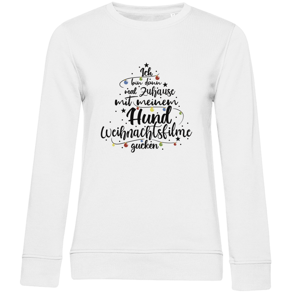 Weihnachtsfilme - Bio-Sweatshirt für Damen-Weihnachten