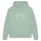 Herzensfreunde - Bio-Hoodie für Damen