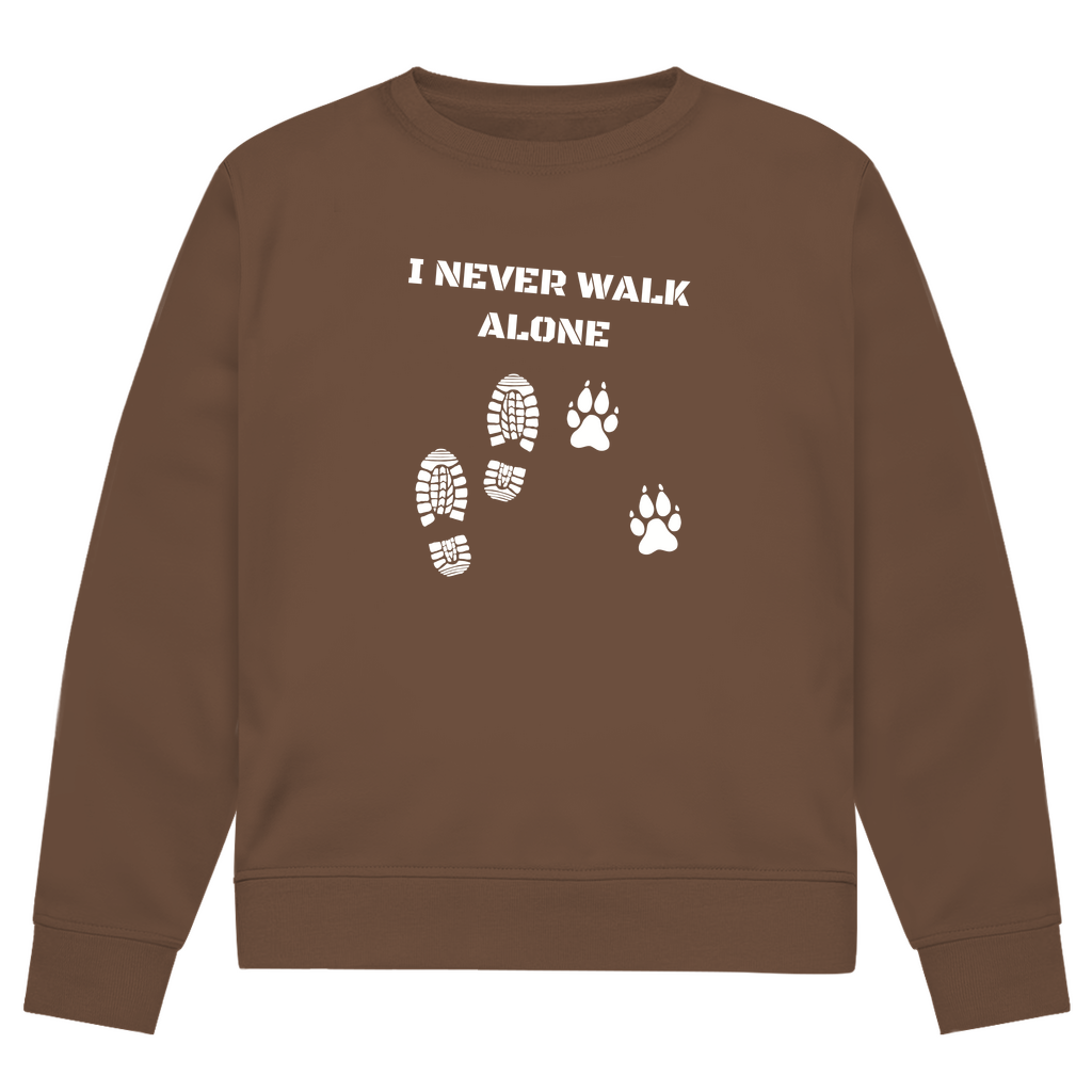 I Never Walk Alone - Bio-Sweatshirt für Herren