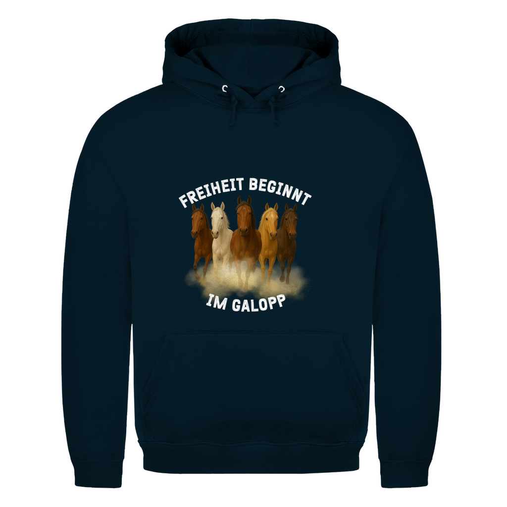 Galopp ist Freiheit - Hoodie Unisex