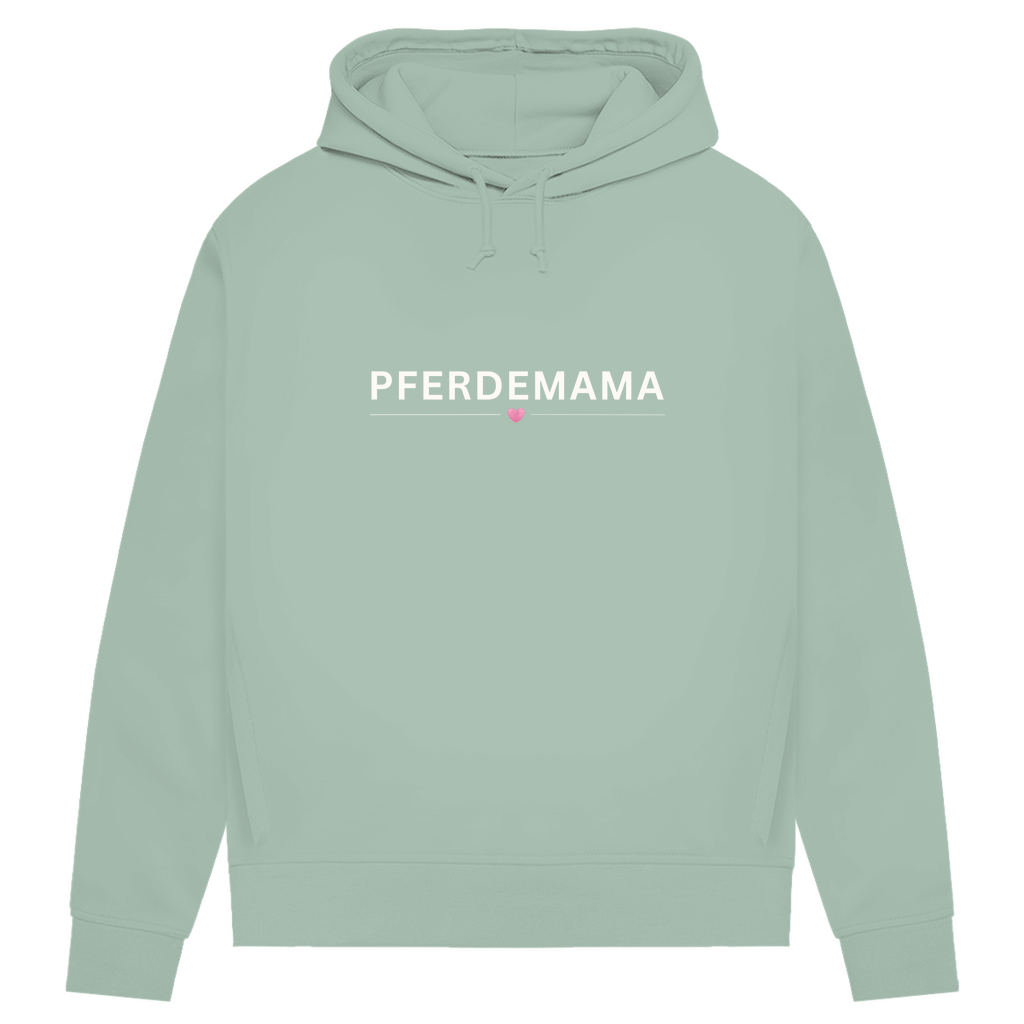Pferdemama - Bio-Hoodie für Damen