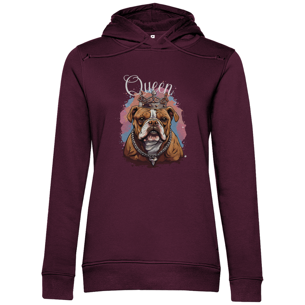 Queen - Bio-Hoodie für Damen