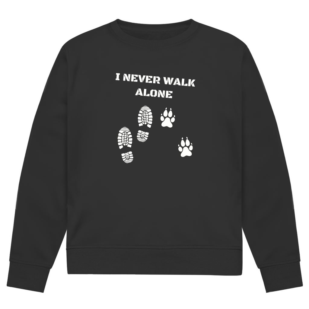 I Never Walk Alone - Bio-Sweatshirt für Herren