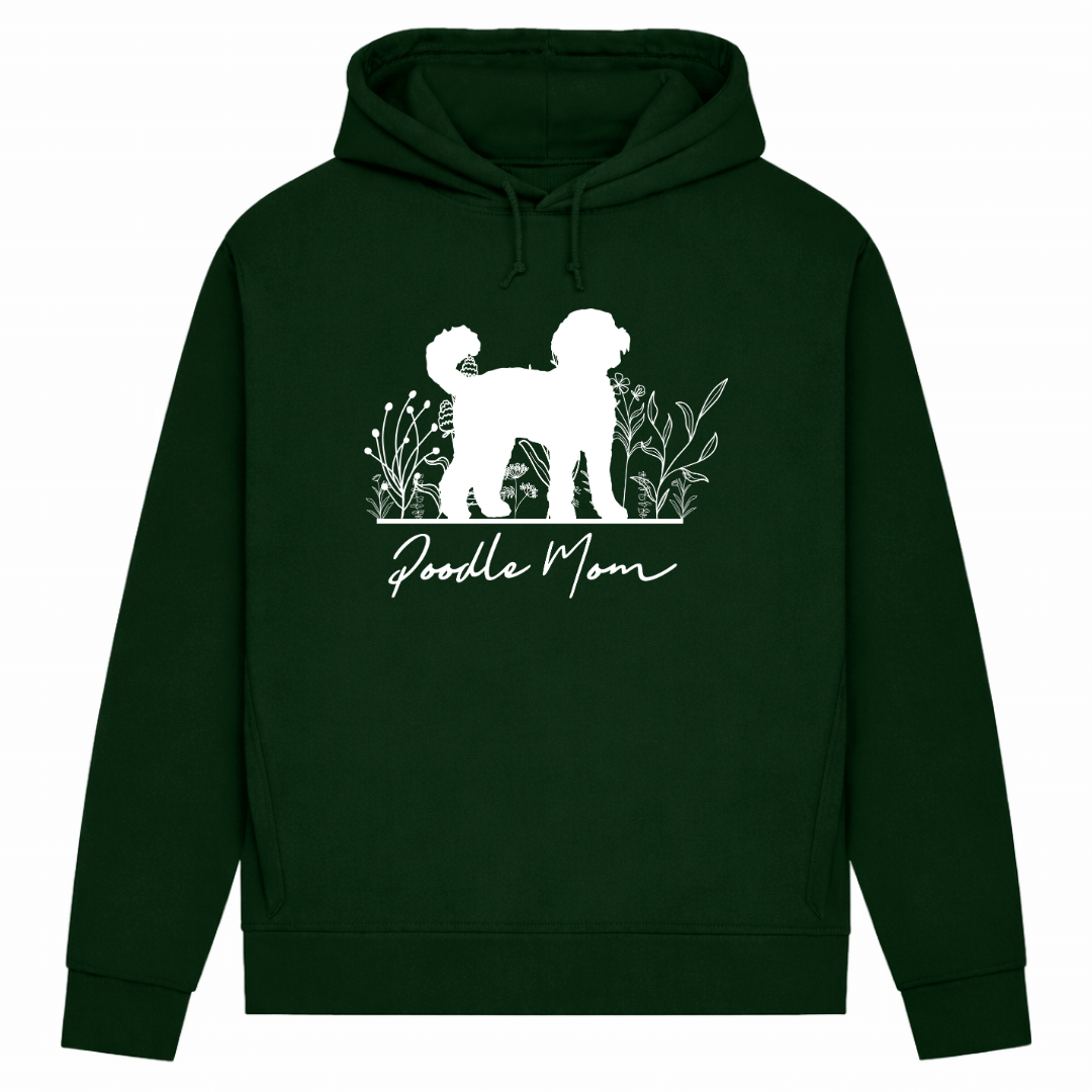 Pudel Mom– Hoodie aus Bio-Baumwolle für Damen