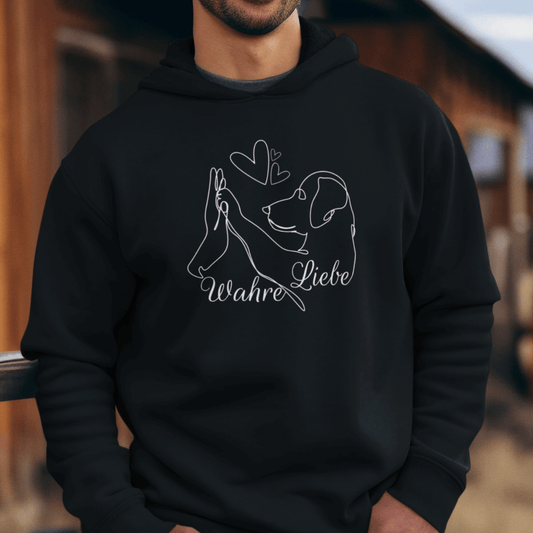 Meine wahre Liebe - Bio-Hoodie für Herren