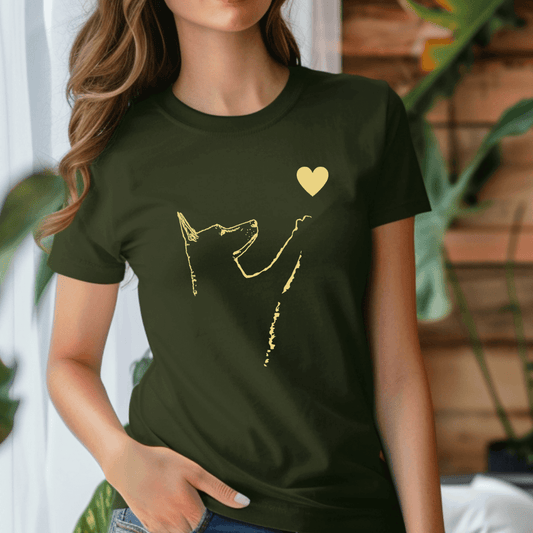 Liebe Hund - T-Shirt für Damen