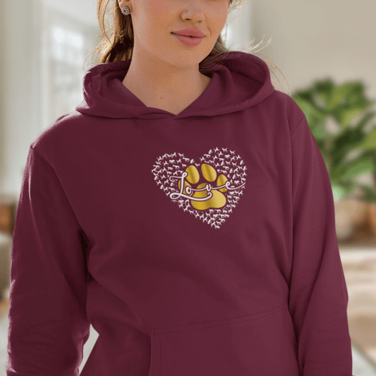 Love Dog - Bio-Hoodie für Damen