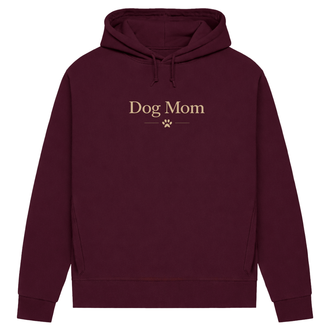 Dog Mom – Hoodie aus Bio-Baumwolle für Damen