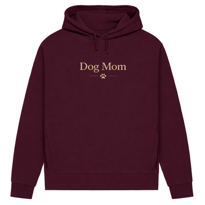 Dog Mom – Hoodie aus Bio-Baumwolle für Damen