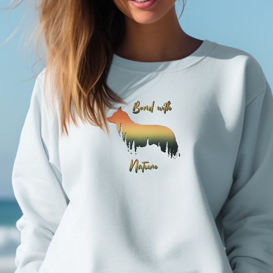 Bond With Nature – Bio-Sweatshirt für Damen