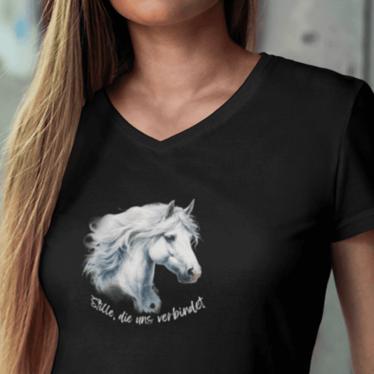 Stille die uns... - V-Shirt für Damen