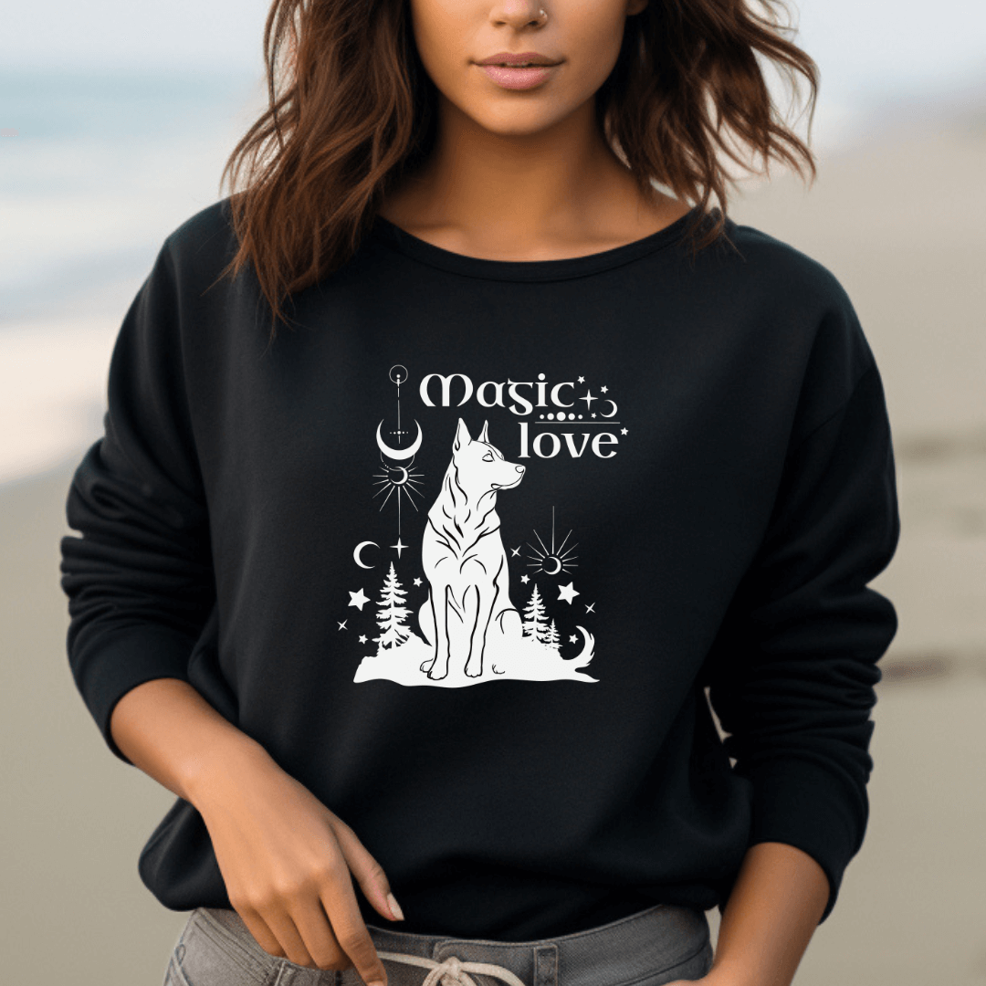 Magic Love -  Bio Sweatshirt für Damen