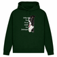 Collie Spirit- Hoodie aus Bio-Baumwolle für Damen
