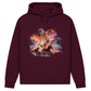Magie der Pferde - Hoodie aus Bio-Baumwolle für Damen