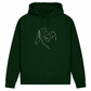 Wahre Liebe – Hoodie aus Bio-Baumwolle für Damen