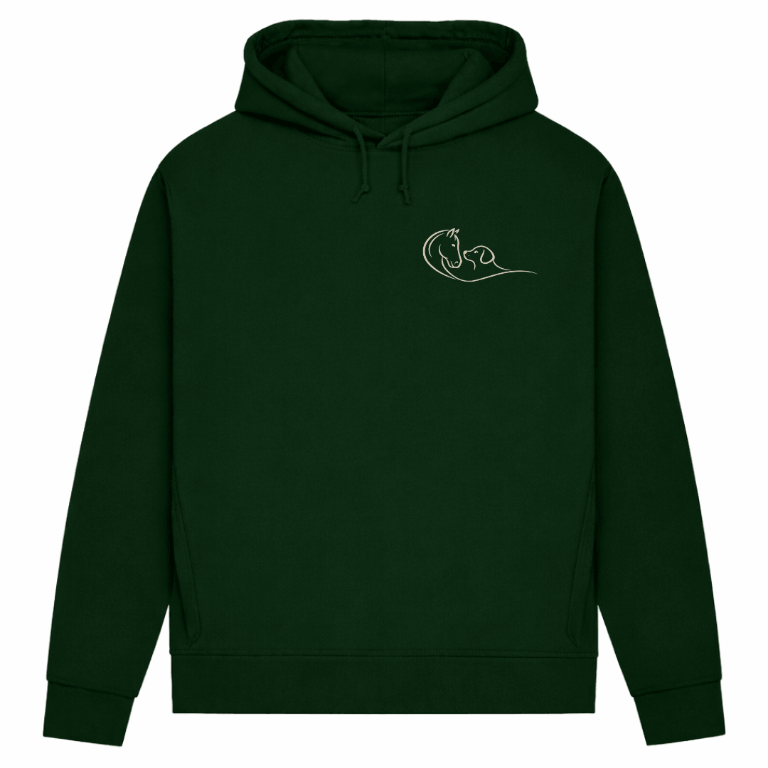 Seelenfreunde -Hoodie aus Bio-Baumwolle für Damen