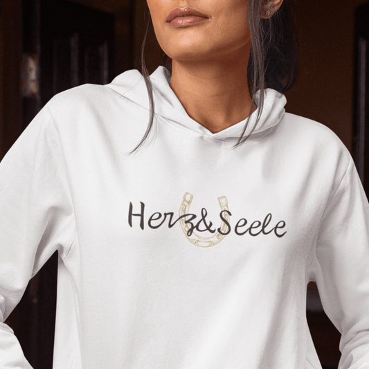 Herz und Seele - Bio-Hoodie für Damen