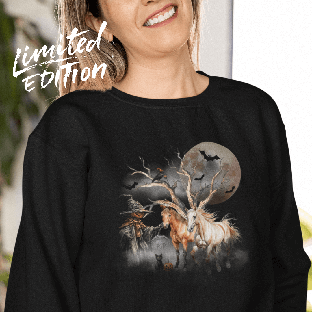 Halloween Spezial - Bio-Sweatshirt für Damen