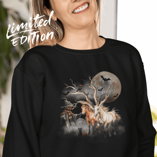 Halloween Spezial - Bio-Sweatshirt für Damen