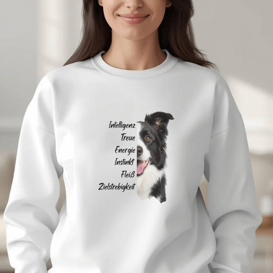 Collie Spirit - Bio-Sweatshirt für Damen