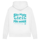Dog Lover – Hoodie aus Bio-Baumwolle für Damen |Brustmotiv & Rückendruck