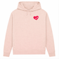 Pfötchen Im Herz– Hoodie aus Bio-Baumwolle für Damen