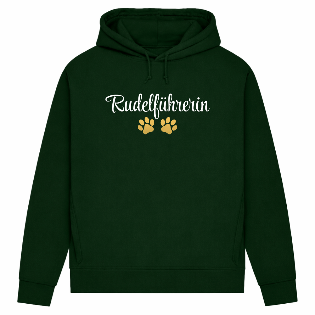 Rudelführerin– Hoodie aus Bio-Baumwolle für Damen