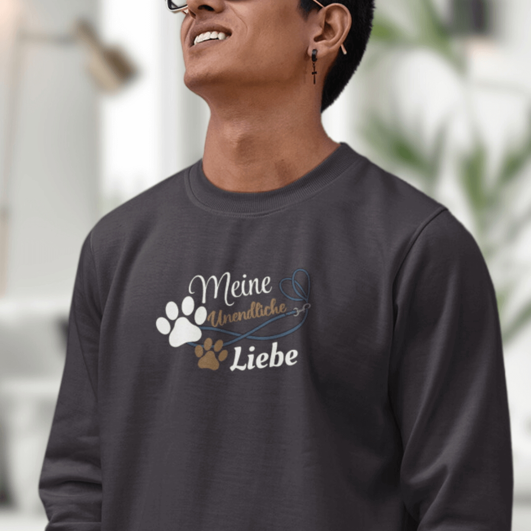 Unendlich - Bio-Sweatshirt für Herren