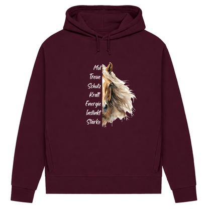 Wilde Seele – Hoodie aus Bio-Baumwolle für Damen