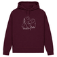 Meine Wahre Liebe– Hoodie aus Bio-Baumwolle für Damen