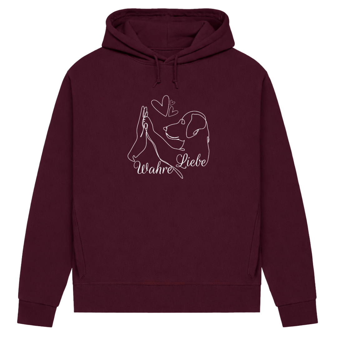 Meine Wahre Liebe– Hoodie aus Bio-Baumwolle für Damen