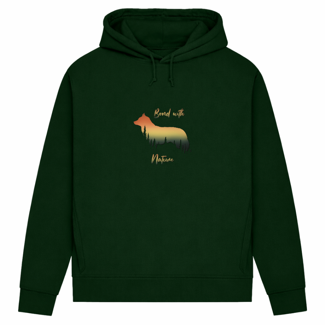 Bond With Nature– Hoodie aus Bio-Baumwolle für Damen