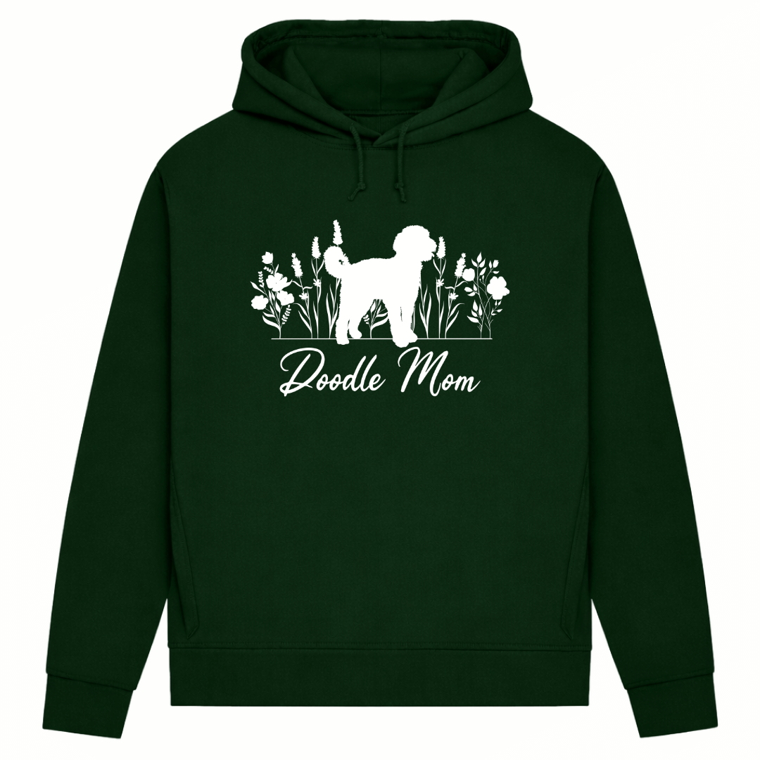 Doodle Mom – Hoodie aus Bio-Baumwolle für Damen