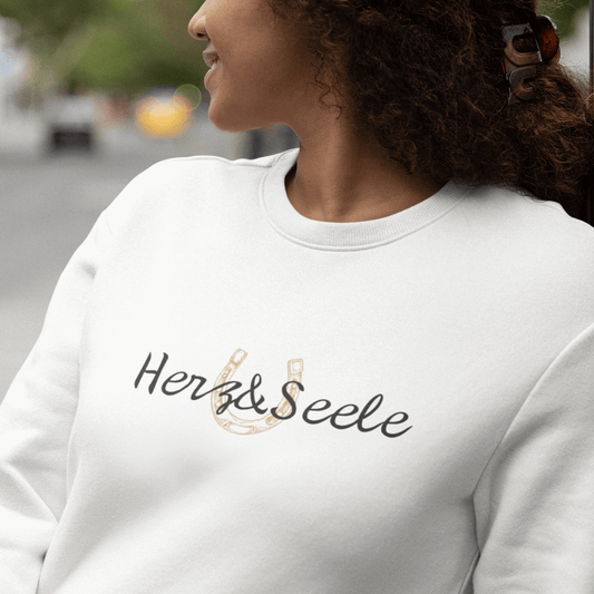 Herz und Seele - Bio-Sweatshirt für Damen