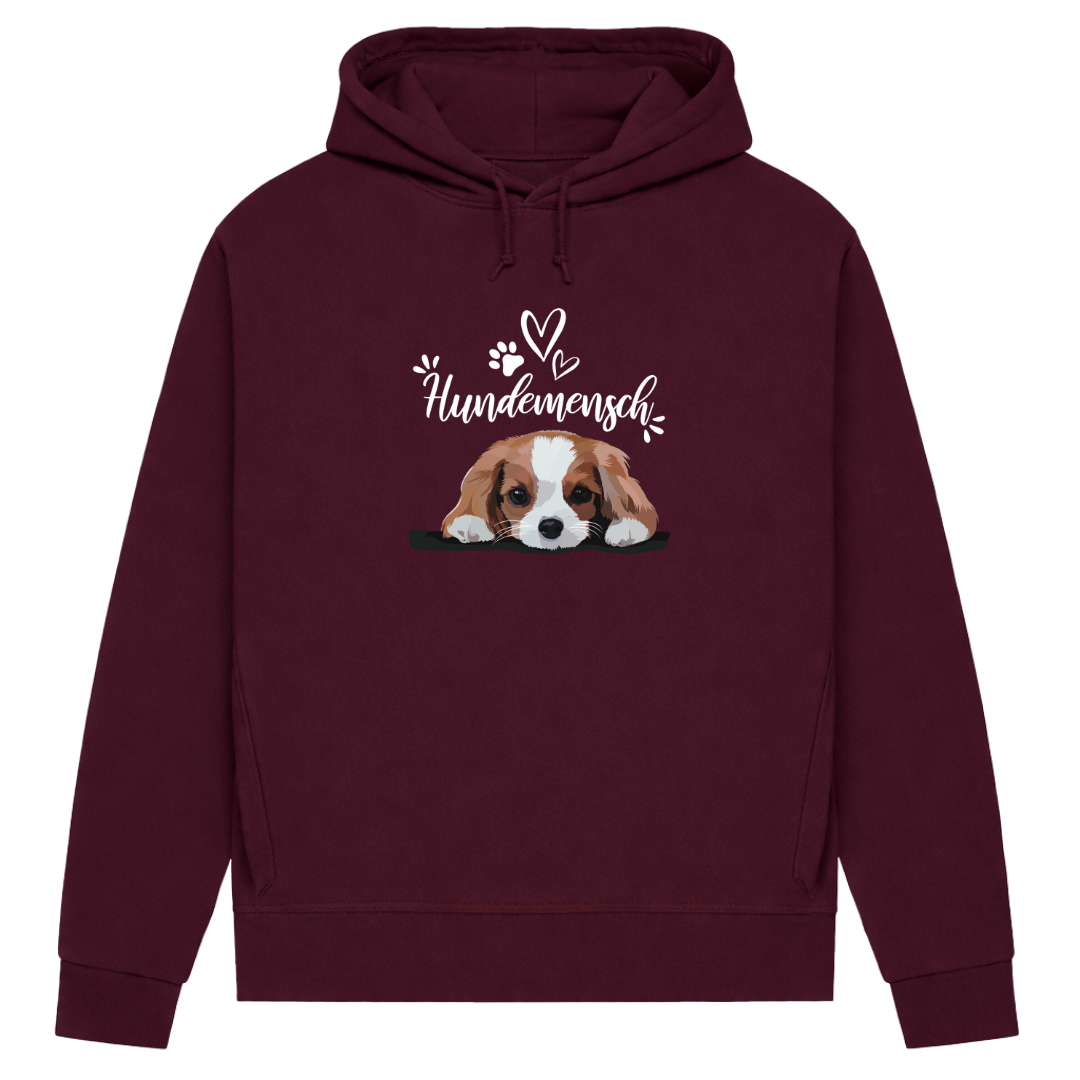 Hundemensch– Hoodie aus Bio-Baumwolle für Damen