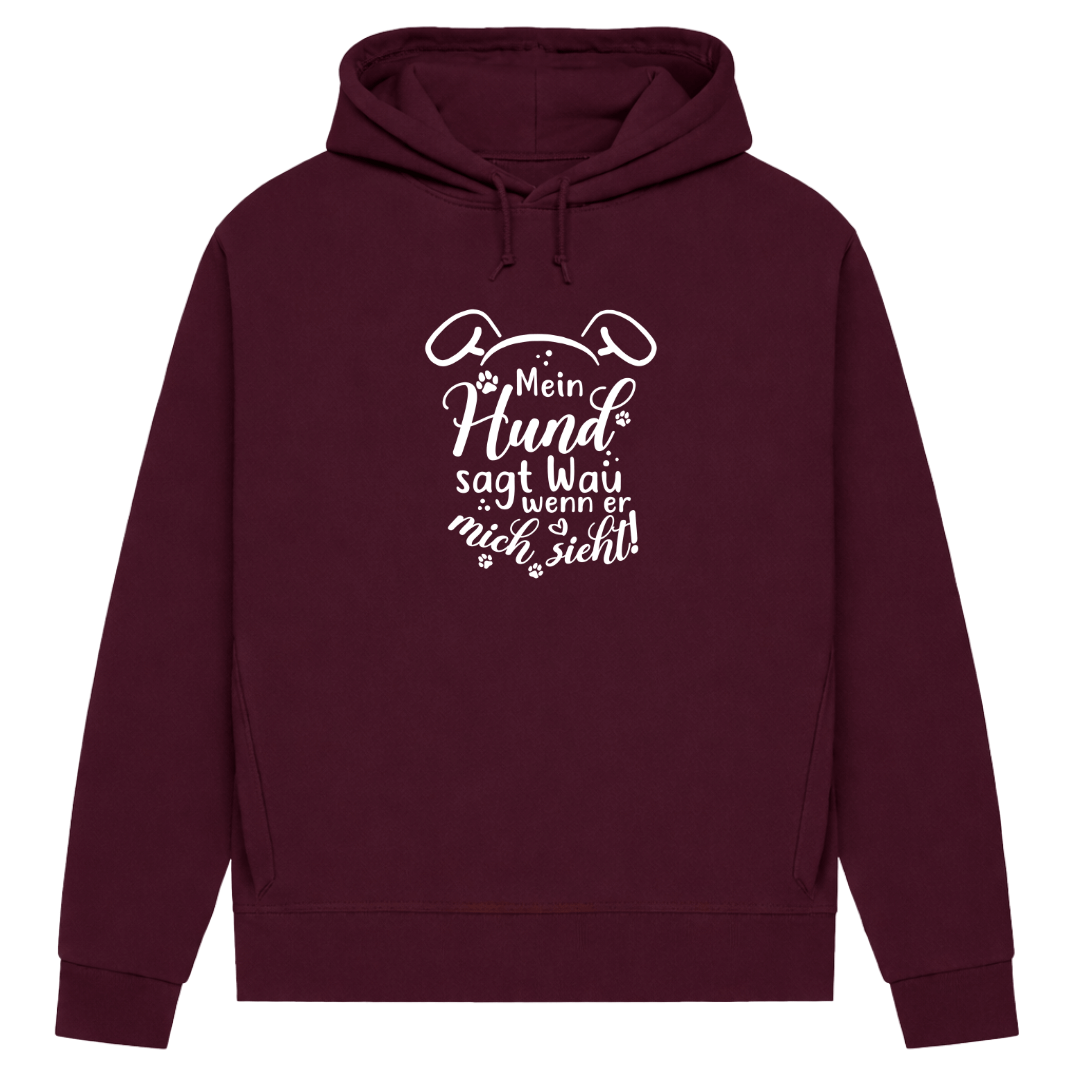 Wau– Hoodie aus Bio-Baumwolle für Damen