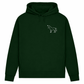 Eleganz mit Herz – Hoodie aus Bio-Baumwolle für Damen
