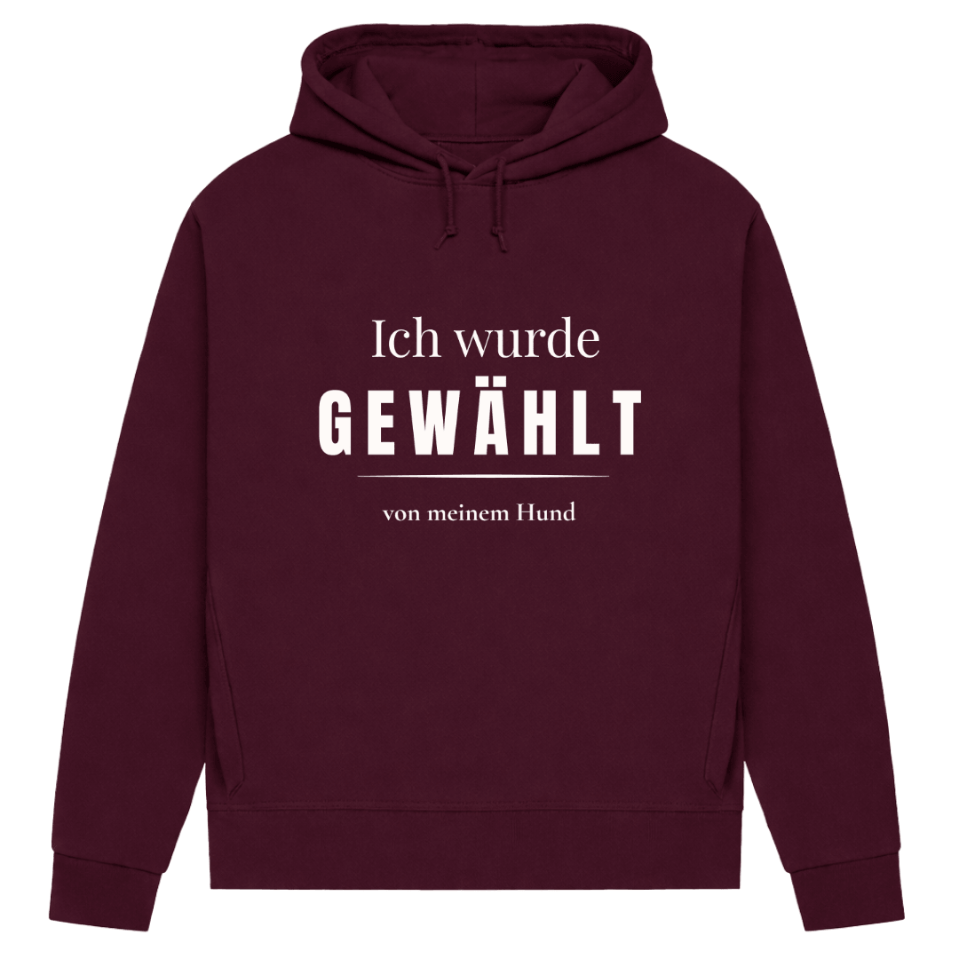 Seelenhund Statement  – Hoodie aus Bio-Baumwolle für Damen