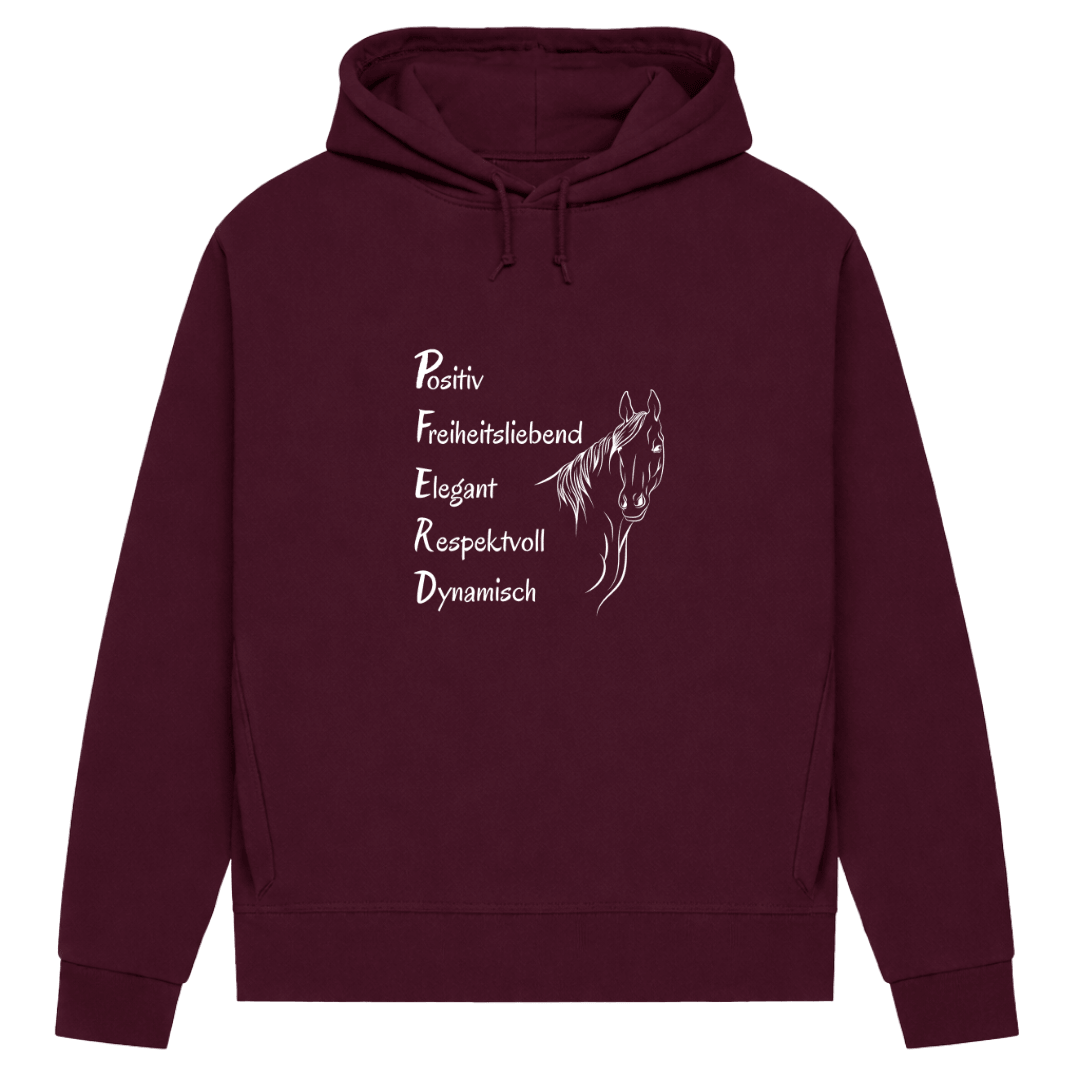 Seelenpferd - Hoodie aus Bio-Baumwolle für Damen