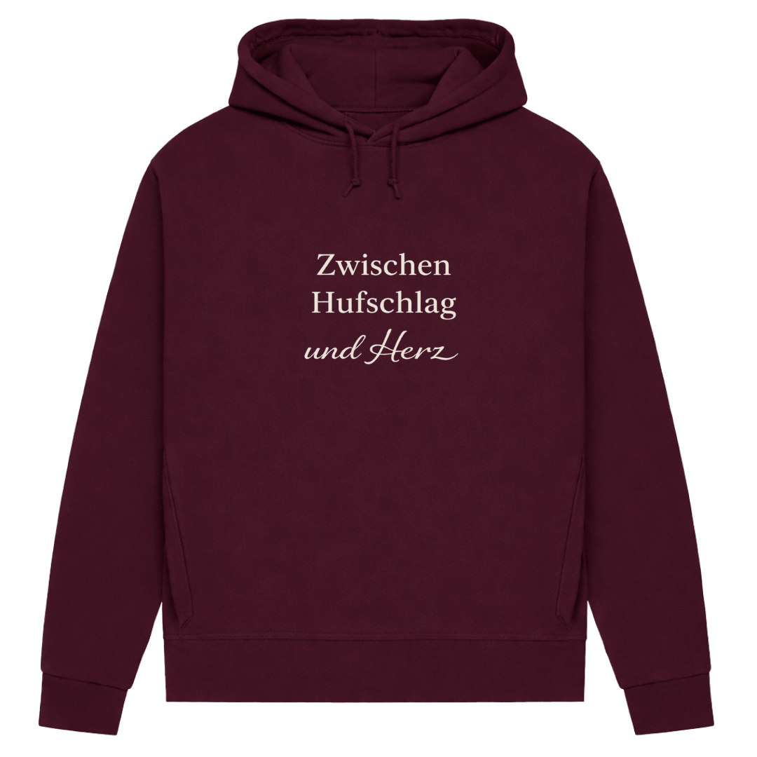 Hufschlag -Hoodie aus Bio-Baumwolle für Damen