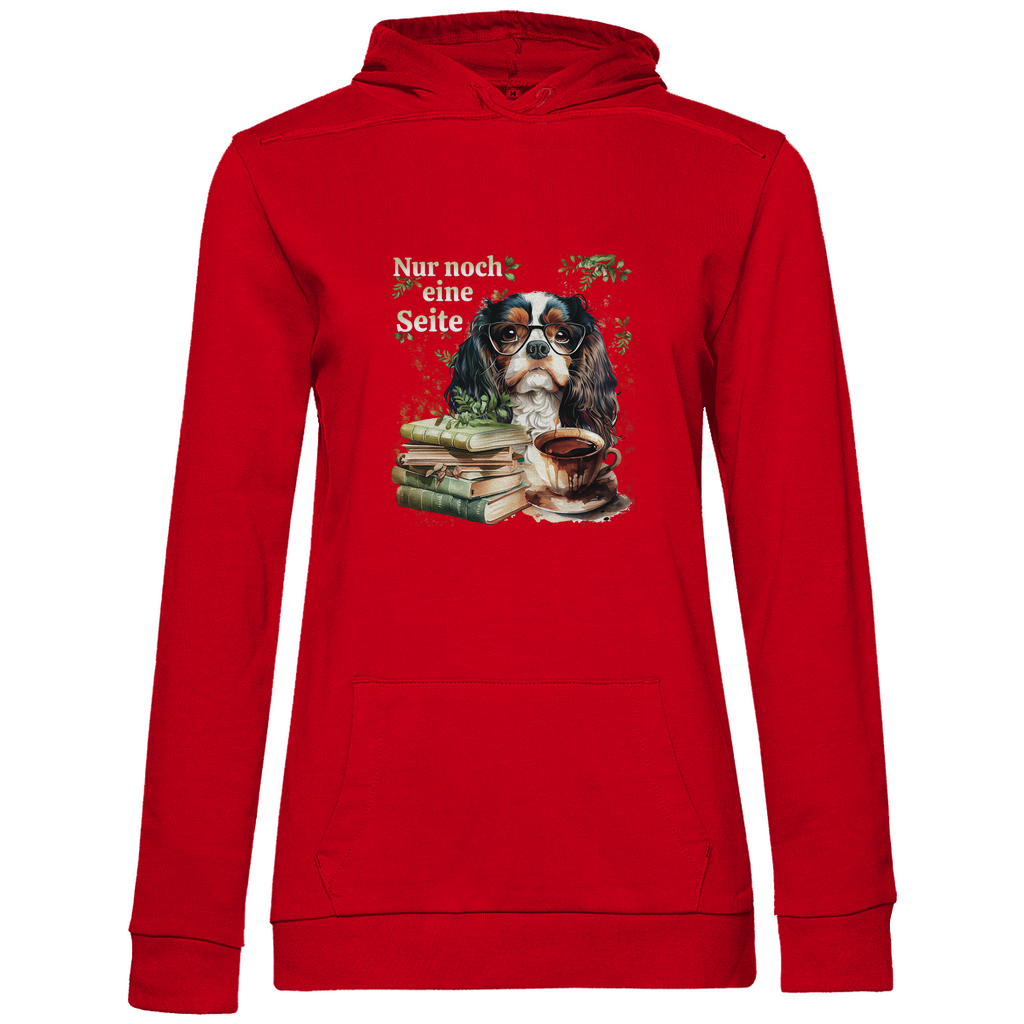 Bücherwurm - Hoodie für Damen